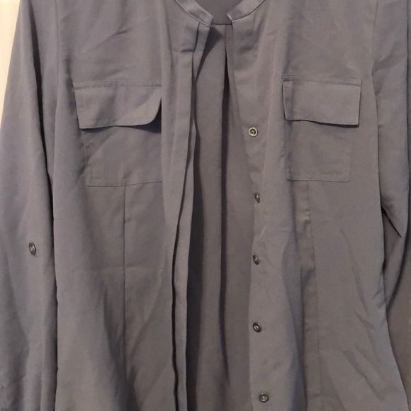 Calvin Klein button down blouse - Picture 2 of 5